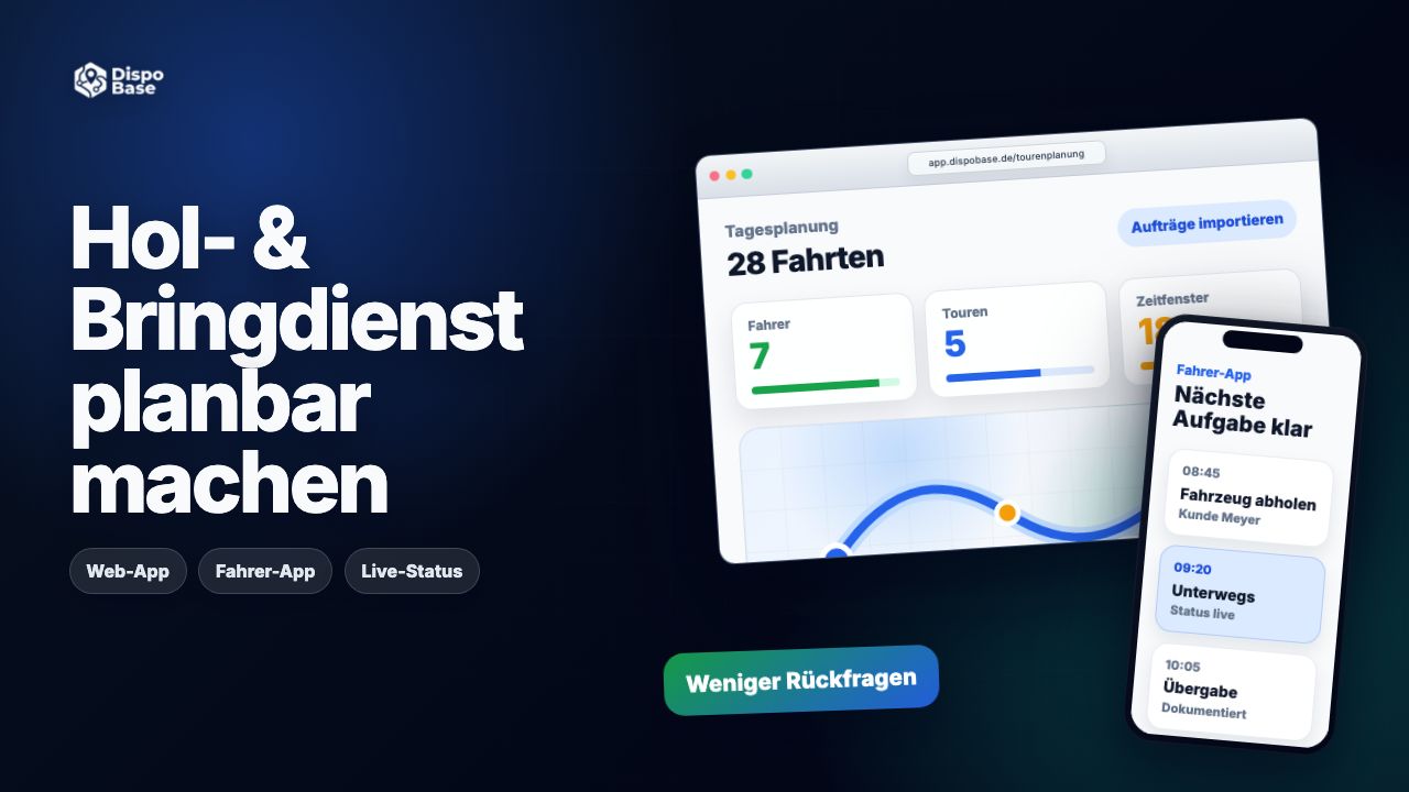 DispoBase Produktdemo ansehen